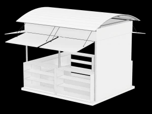 Kiosk 3D Model
