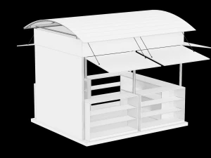 Kiosk 3D Model