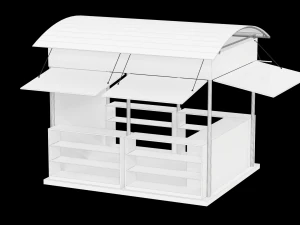 Kiosk 3D Model