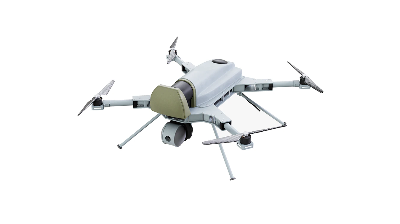 Kargu Drone 3D Model .c4d .max .obj .3ds .fbx .stl .blend 