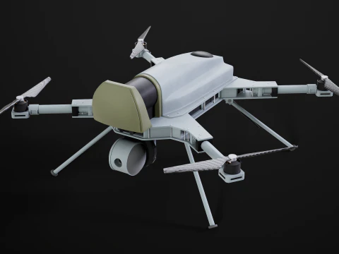 Kargu Drone 3D Model