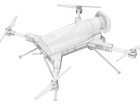 Kargu Drone 3D Model