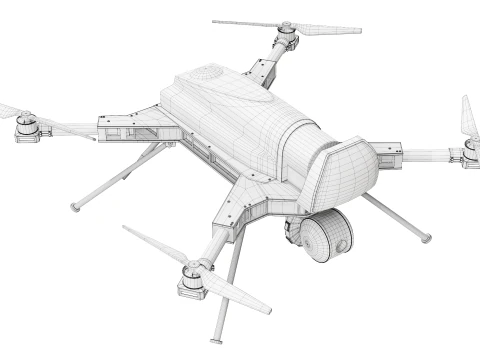 Kargu Drone 3D Model
