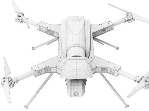 Kargu Drone 3D Model
