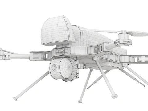 Kargu Drone 3D Model