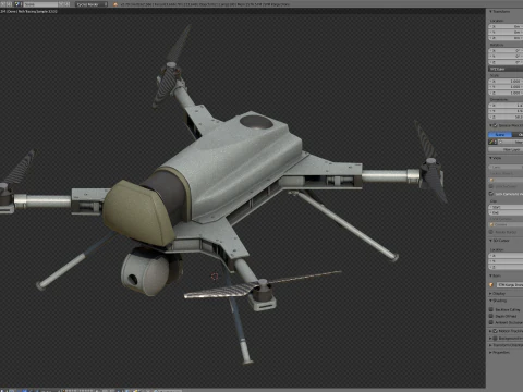 Kargu Drone 3D Model