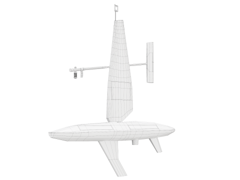 Eksplorator żaglowc&oacute;w Model 3D