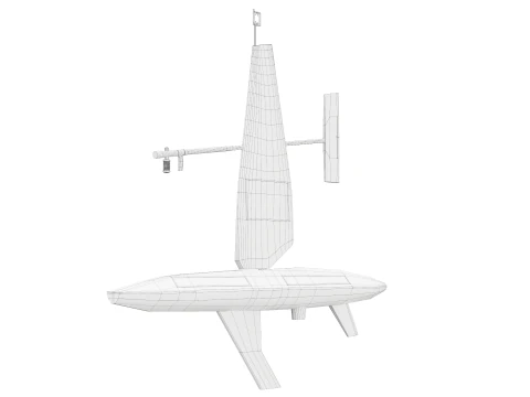 Saildrone Explorer 3D Model