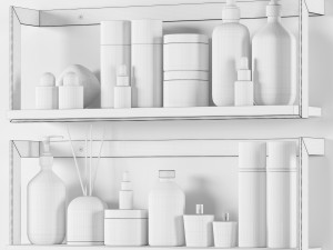 Bathroom Accessories-001 Model 3D