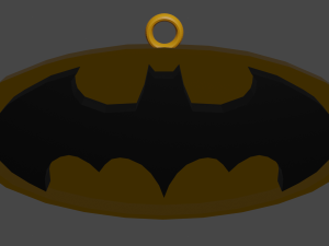 Batman-Logo 3D Model