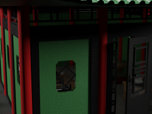 Tea Room chinese house 3Dモデル