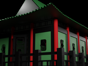 Tea Room chinese house 3Dモデル