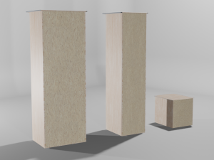 Decorative cabinets 3 in 1 Super pack Modèle 3D