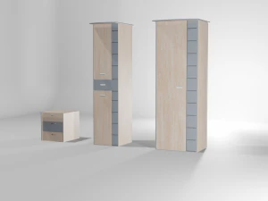 Decorative cabinets 3 in 1 Super pack 3D Model