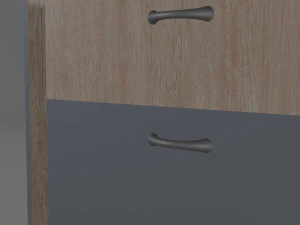 Decorative cabinets 3 in 1 Super pack 3D Model