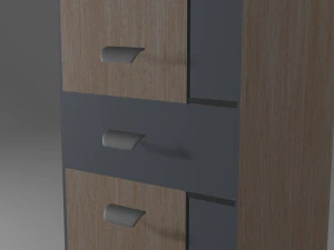 Decorative cabinets 3 in 1 Super pack 3D Model