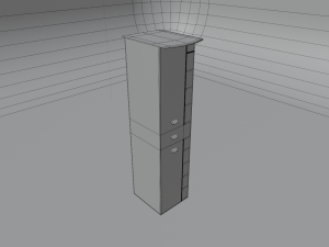 Decorative cabinets 3 in 1 Super pack Modèle 3D