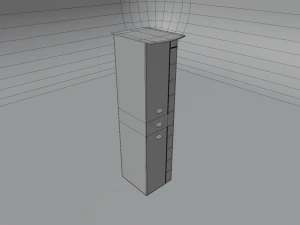 Decorative cabinets 3 in 1 Super pack 3D Model