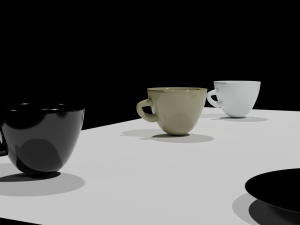 A set of dishes 3D 모델