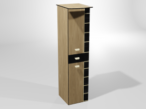 Decorative cabinets 3 in 1 Super pack Model 3D