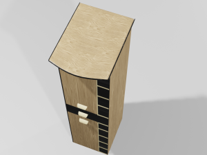 Decorative cabinets 3 in 1 Super pack Model 3D