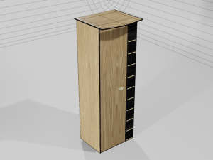 Decorative cabinets 3 in 1 Super pack Model 3D