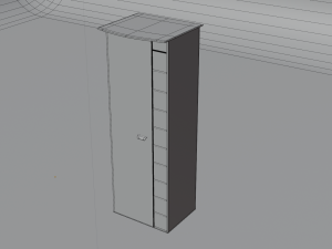 Decorative cabinets 3 in 1 Super pack Model 3D