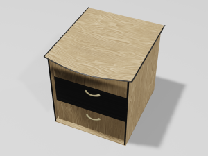 Decorative cabinets 3 in 1 Super pack Model 3D