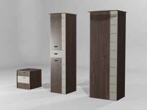 Decorative cabinets 3 in 1 Super pack Modelo 3D