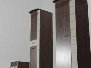 Decorative cabinets 3 in 1 Super pack Modelo 3D