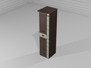 Decorative cabinets 3 in 1 Super pack Modelo 3D
