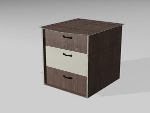 Decorative cabinets 3 in 1 Super pack Modelo 3D