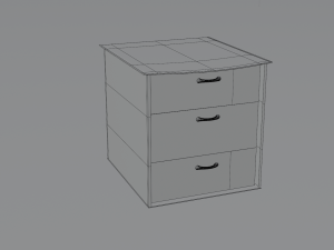 Decorative cabinets 3 in 1 Super pack Modelo 3D