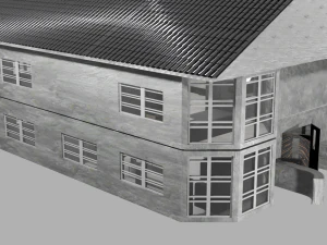 Two-storey house 3D Model