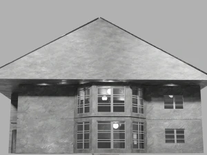 Two-storey house 3D Model