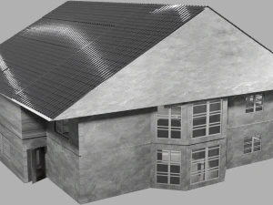 Two-storey house 3D Model