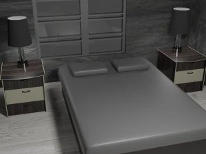 Two-storey house 3D Model