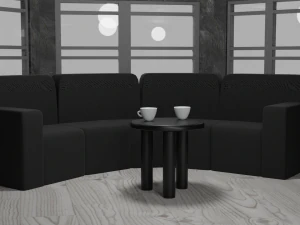 Two-storey house 3D Model