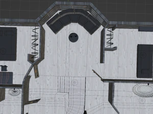 Two-storey house 3D Model