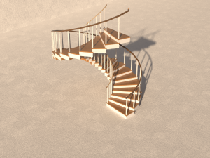Staircase 3D Model