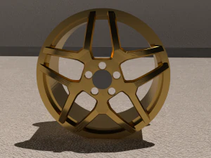 Автомобильные диски 3D Модель