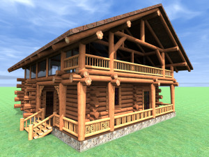 Cottage 3D Model