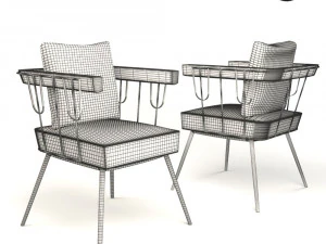 Fancy Gloria Chair 3D Model
