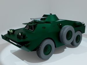 Brdm-2 3Dモデル