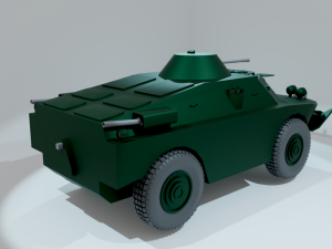 Brdm-2 3Dモデル