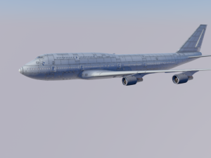 Boeing 747 3D Model