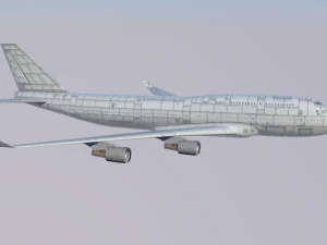 Boeing 747 3D Model