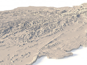 Afghanistan STL 3D Принт Модель