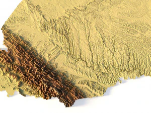 Ukraine STL 3D Print Model