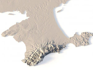 Ukraine STL 3D Print Model